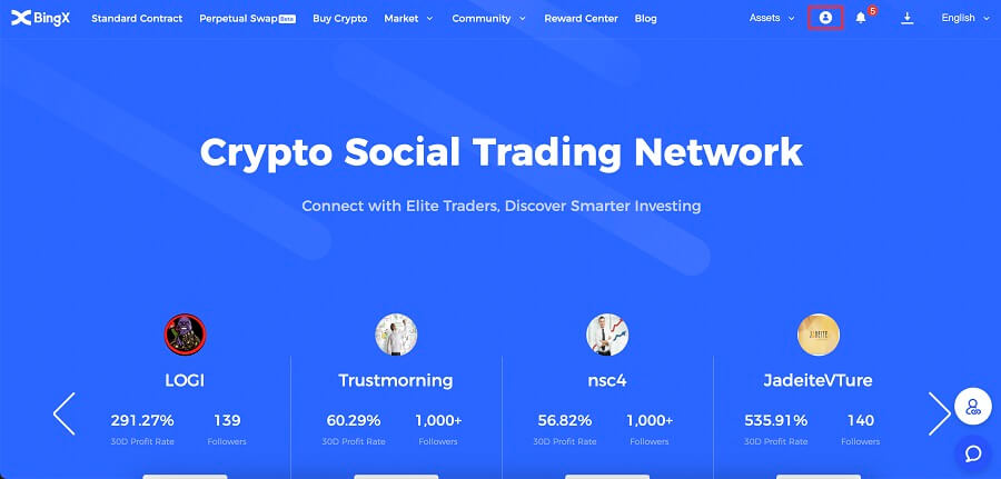 to signup pingx