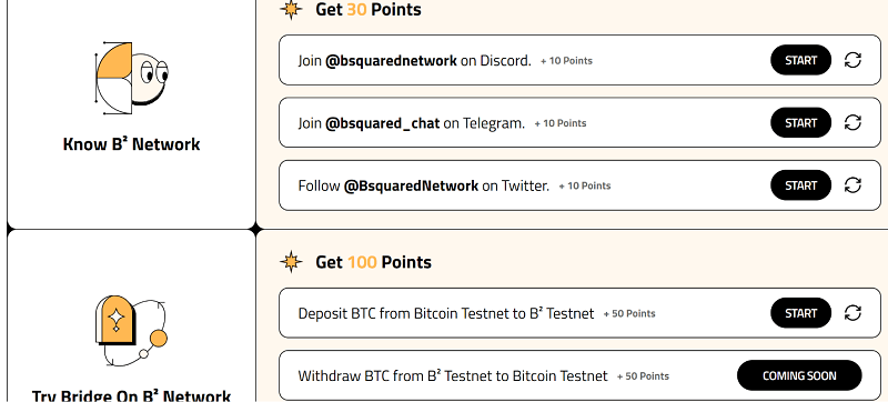 Complete some tasks to get reward point