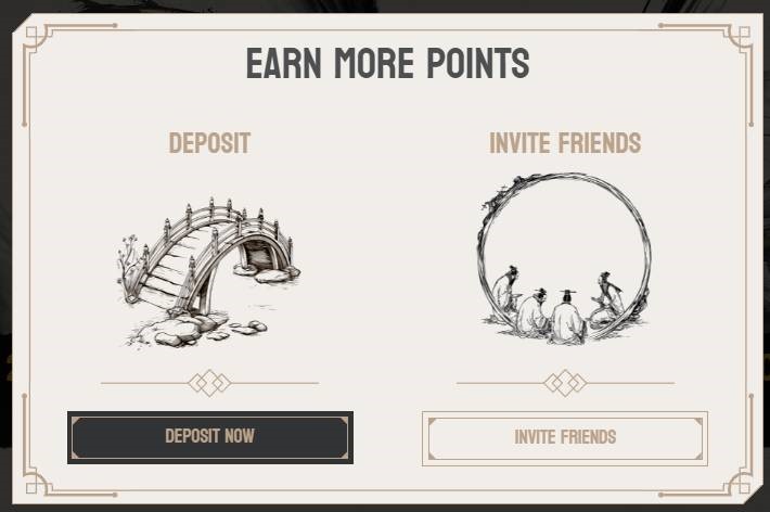 Click on “Invite Friends” to invite your friends and get additional points