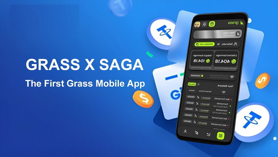 Grass cooperates with Solana's Saga phone
