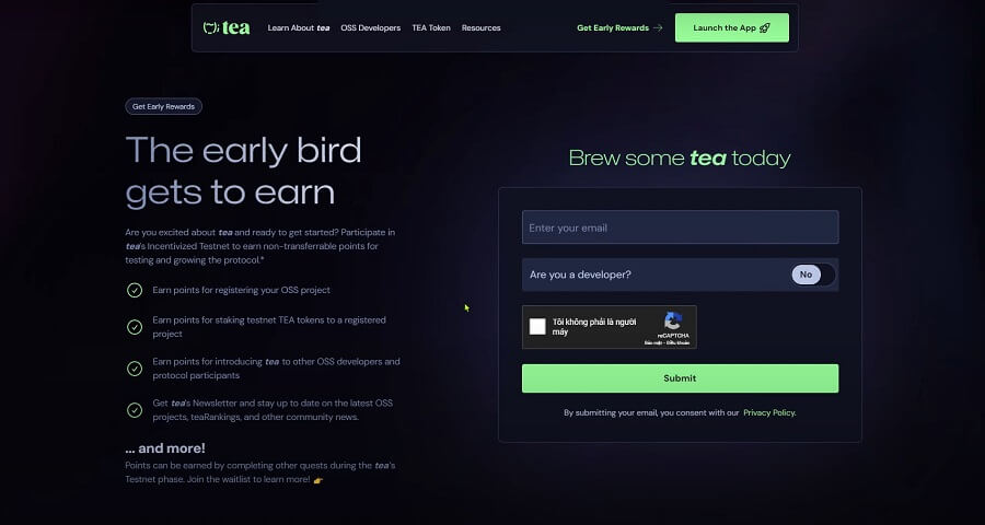 TEA Protocol