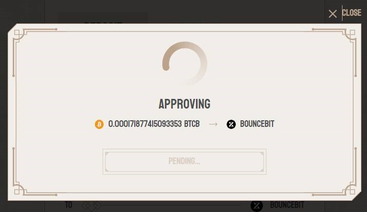 Transaction are approving