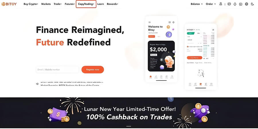 BITOY a crypto trading platform