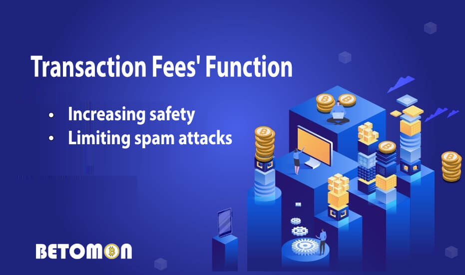 Transaction fees' function