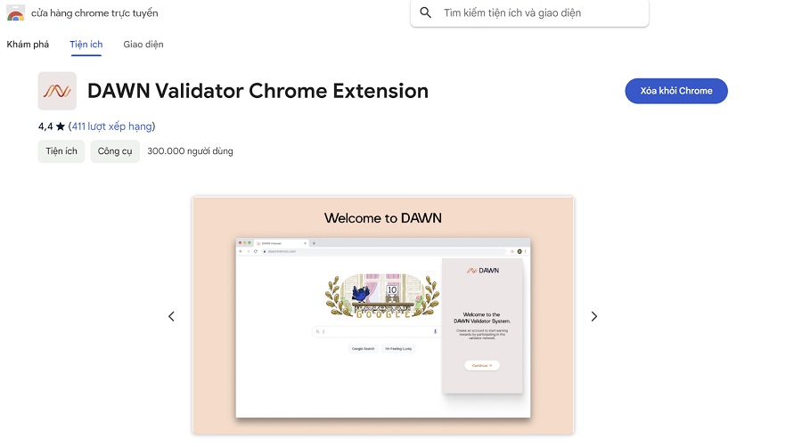 dự án dawn